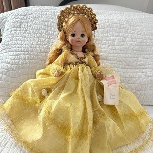 Vintage Madame Alexander 13" Sleeping Beauty Doll #1595 New York USA.
